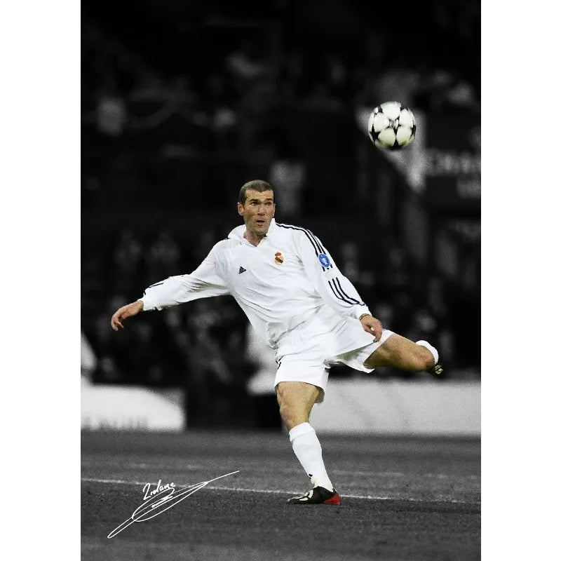 Modern Soccer Sport Player Portrait Poster Print Football Play Picture Canvas Painting Wall Art for Living Room Home Decor Mural